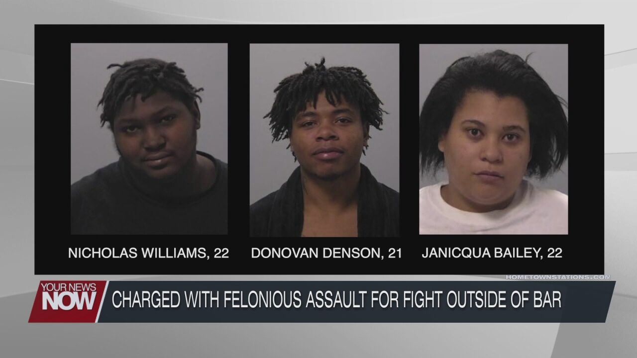 Allen Co. Grand Jury indicts three people for January fight outside a Lima bar